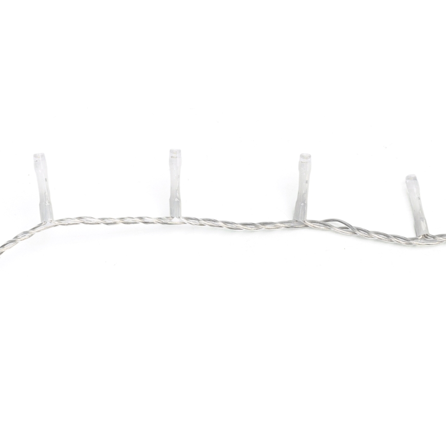 Aigostar - Guirnalda LED para exteriores 400xLED/8 funciones 20m IP44 blanco cálido