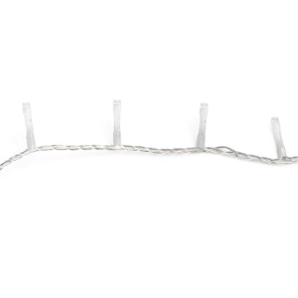 Aigostar - Guirnalda navideña LED para exterior 400xLED/8 funciones 20m IP44 blanco cálido