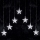 Aigostar - Guirnalda navideña LED para exteriores 70xLED 1,2x1m IP44 blanco frío con estrellas
