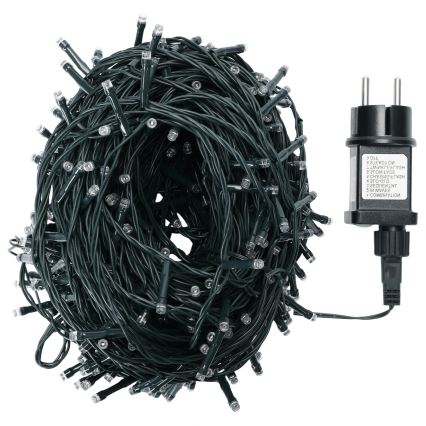 Aigostar - Guirnalda navideña LED para exterior, 300 LEDs, 30 m, IP44, multicolor