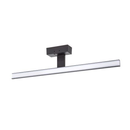 Aigostar - Iluminación LED para espejos de baño LED/12W/230V 4000K 60 cm IP44 negro