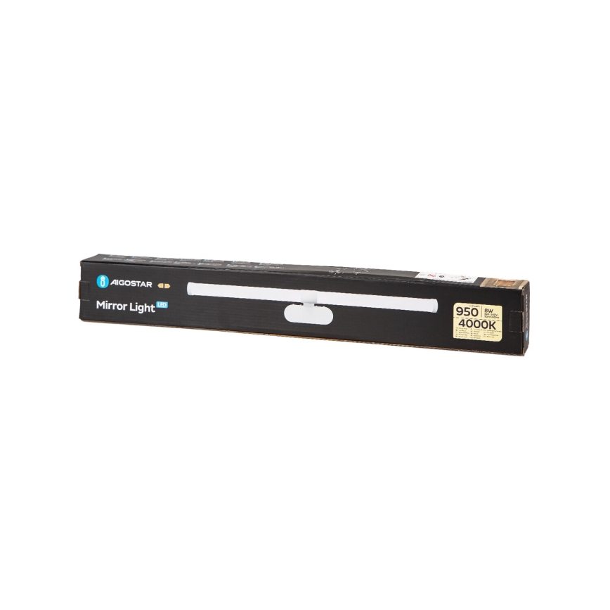 Aigostar - Iluminación LED para espejos de baño LED/8W/230V 4000K 60cm IP44