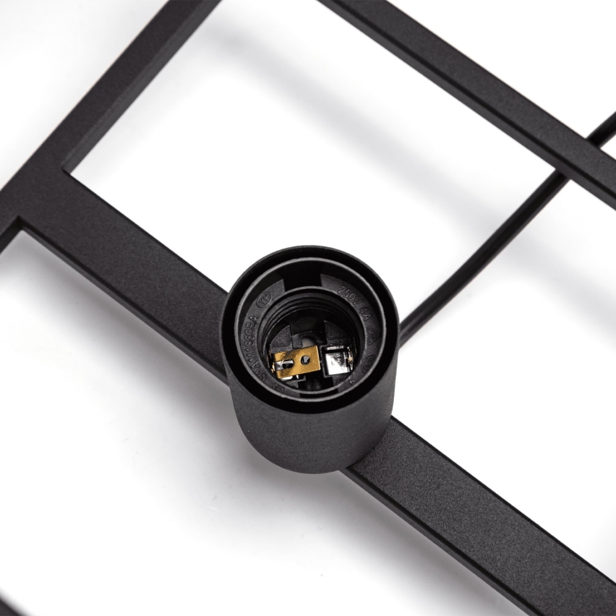 Aigostar - Lámpara colgante 1xE27/40W/230V