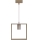 Aigostar - Lámpara colgante 1xE27/60W/230V beige