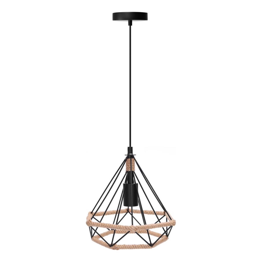 Aigostar - Lámpara colgante 1xE27/60W/230V