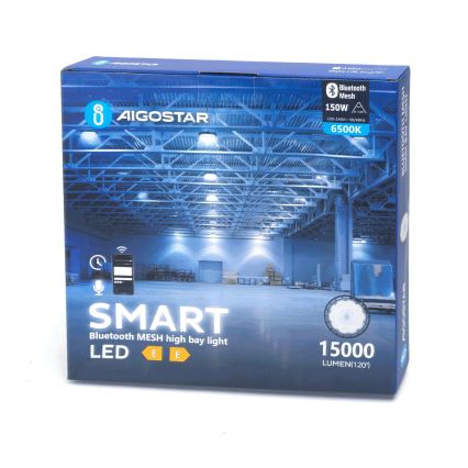 Aigostar - Lámpara LED de exterior regulable de alta resistencia MESH High Bay LED/150W/230V 6500K IP65