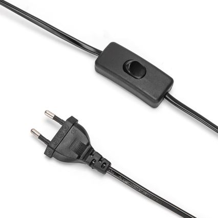 Aigostar - Lámpara de mesa 1xE14/40W/230V cromo brillante