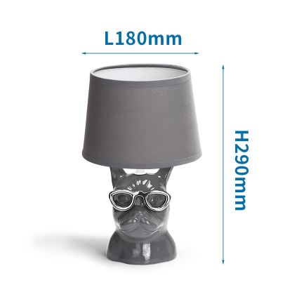 Aigostar - Lámpara de mesa 1xE14/40W/230V