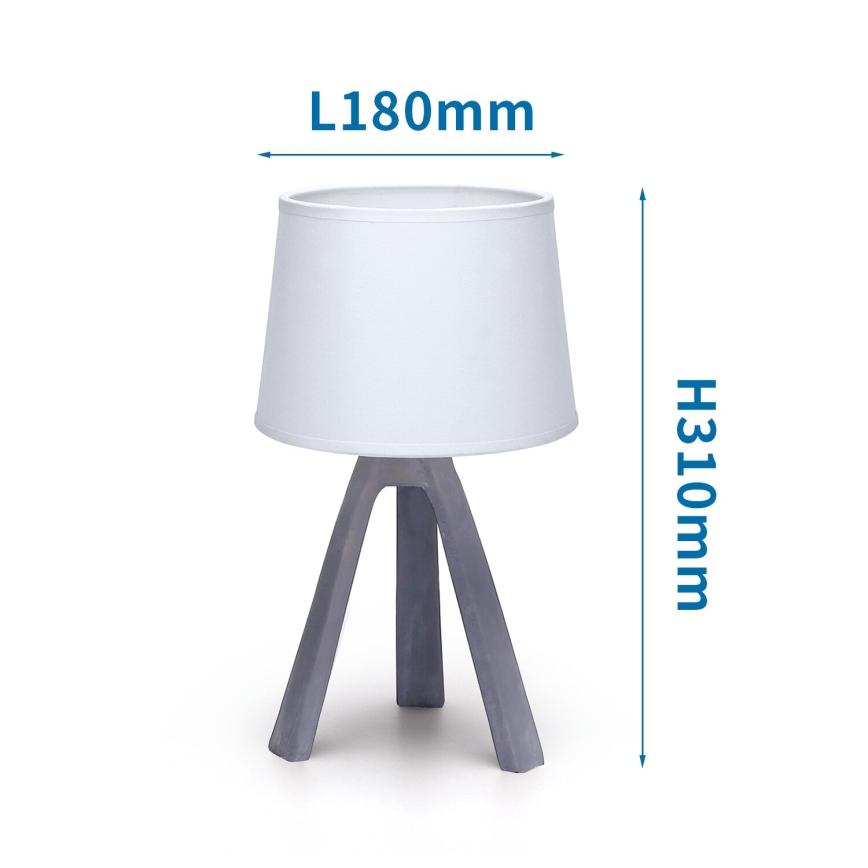 Aigostar - Lámpara de mesa 1xE14/40W/230V
