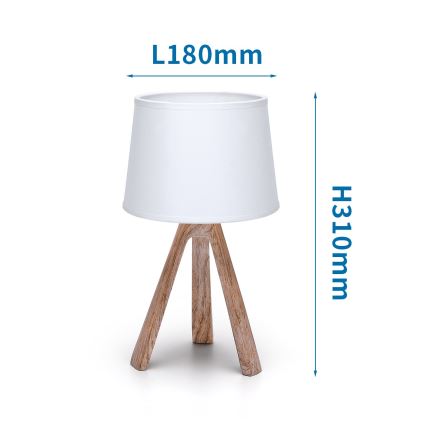 Aigostar - Lámpara de mesa 1xE14/40W/230V