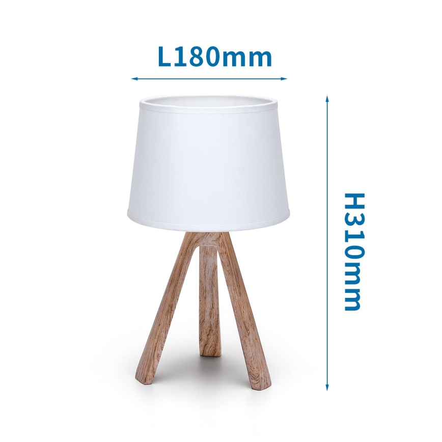 Aigostar - Lámpara de mesa 1xE14/40W/230V
