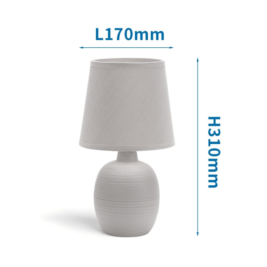Aigostar - Lámpara de mesa 1xE14/40W/230V