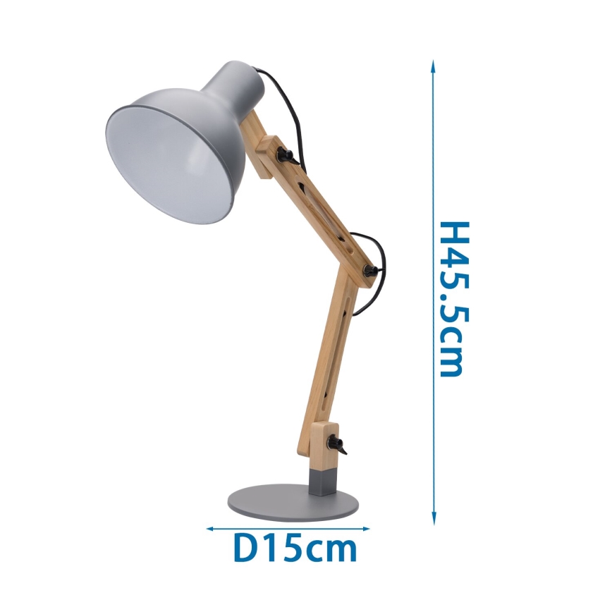 Aigostar - Lámpara de mesa 1xE27/40W/230V