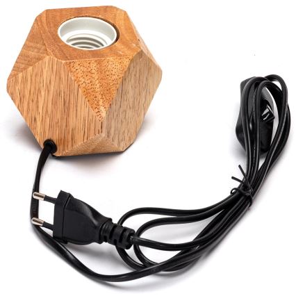 Aigostar - Lámpara de mesa 1xE27/60W/230V árbol de caucho