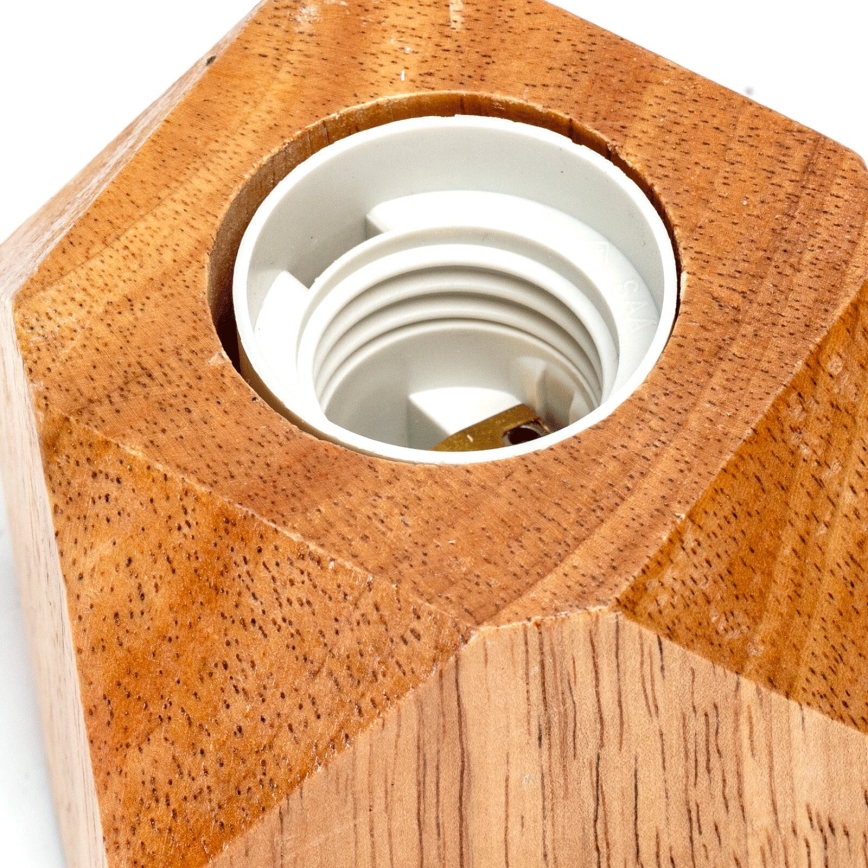 Aigostar - Lámpara de mesa 1xE27/60W/230V árbol de caucho