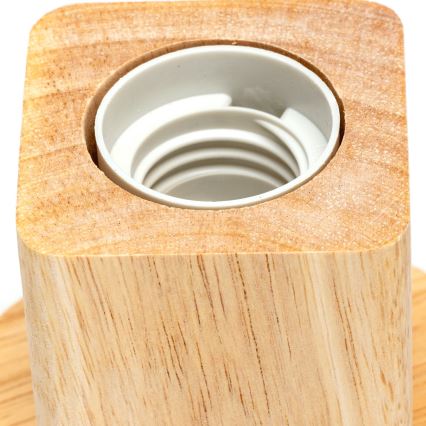 Aigostar - Lámpara de mesa 1xE27/60W/230V árbol de caucho