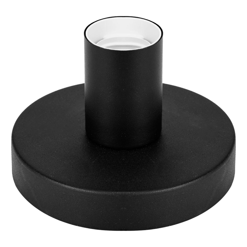 Aigostar - Lámpara de mesa 1xE27/60W/230V negro