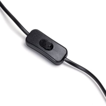 Aigostar - Lámpara de mesa 1xE27/60W/230V negro