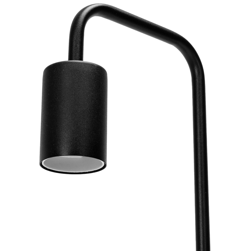 Aigostar - Lámpara de mesa 1xE27/60W/230V negro