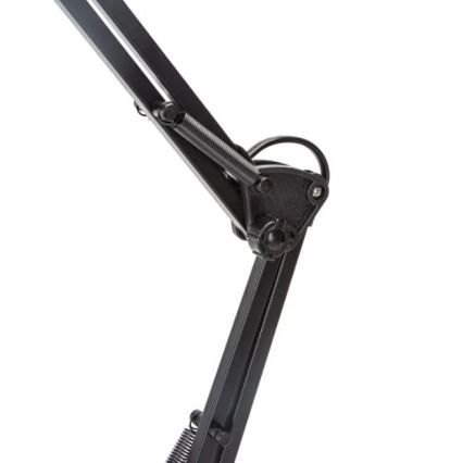 Aigostar - Lámpara de mesa 2en1 1xE27/40W/230V negro