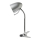 Aigostar - Lámpara de mesa con clip 1xE27/11W/230V plateada/cromo brillante