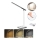 Aigostar - Lámpara de mesa LED recargable y regulable LED/5W/5V 3000-6500K blanco/negro