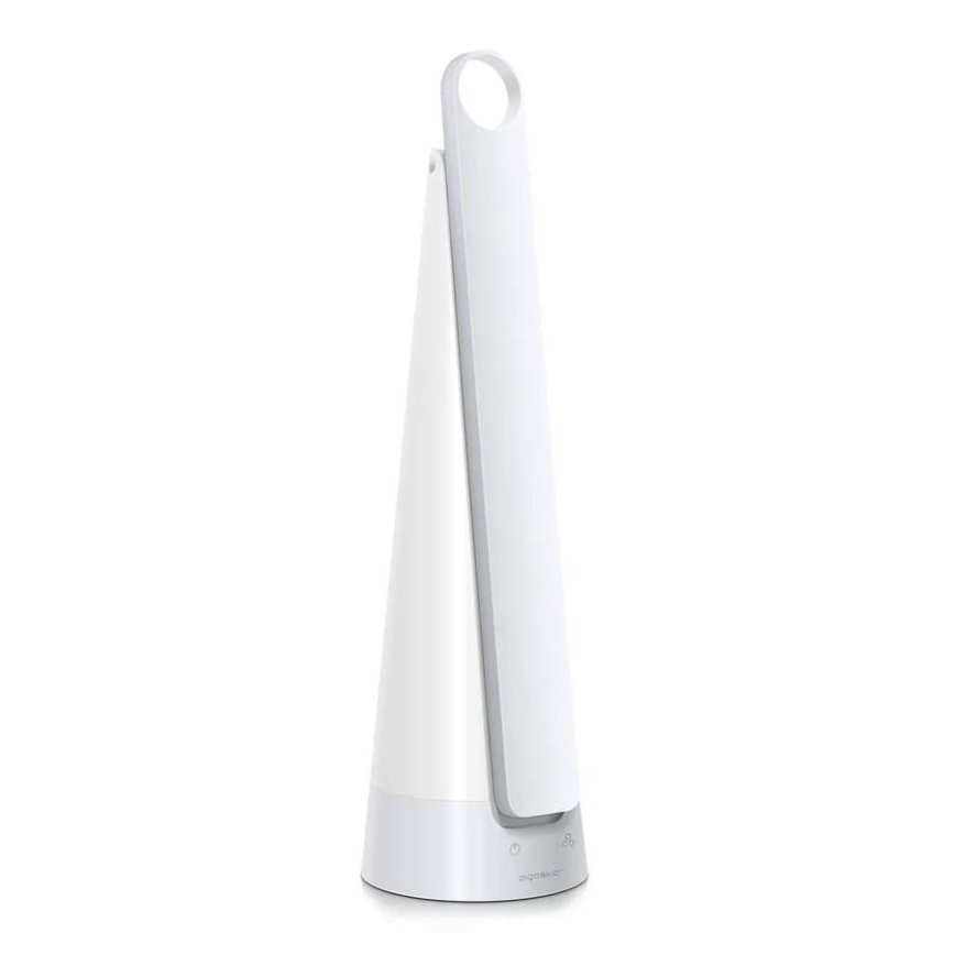 Aigostar - Lámpara de mesa LED recargable y regulable LED/7W/5V 4000K 4400 mAh blanco