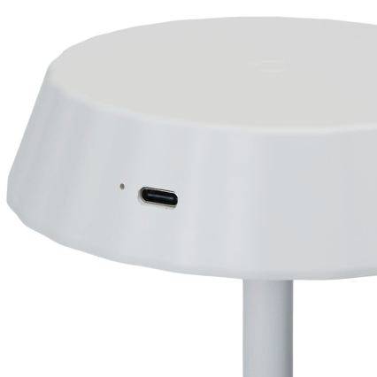 Aigostar - Lámpara de mesa LED regulable AMBIENT LED/2,4W/5V 3000-6500K blanca