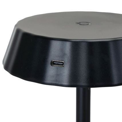 Aigostar - Lámpara de mesa LED regulable AMBIENT LED/2,4W/5V 3000-6500K negra