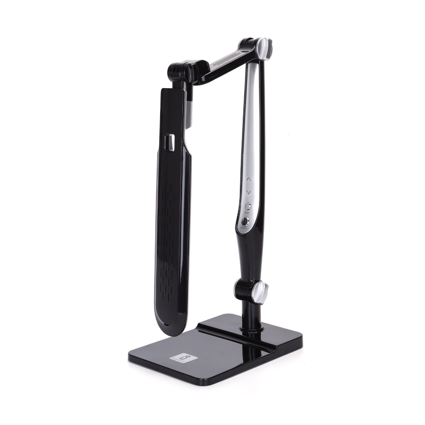Aigostar - Lámpara de mesa regulable LED táctil LED/9W/230V 3000/6500K negro