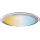 Aigostar - Lámpara de techo LED regulable LED/30W/230V 2700-6500K diámetro 42,9 cm cromo + control remoto