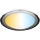 Aigostar - Lámpara de techo LED regulable LED/60W/230V 2700-6500K diámetro 52,7 cm cromo + control remoto