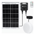 Aigostar - Lámpara de techo solar con sensor LED/70W/3,7V 6000 mAh IP65 + mando a distancia