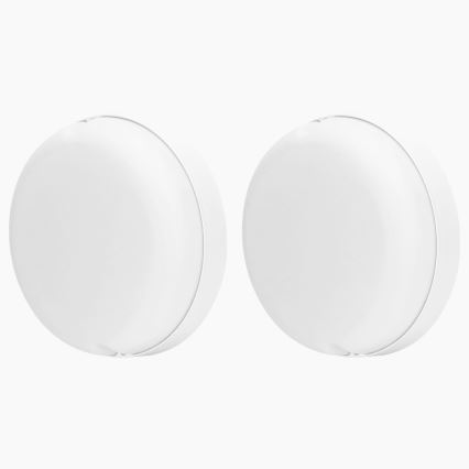 Aigostar - Lámpara de techo solar LED con sensor 2xLED/35W/3,7V 6000 mAh IP65 + control remoto