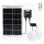 Aigostar - Lámpara de techo solar LED con sensor 2xLED/35W/3,7V 6000 mAh IP65 + control remoto