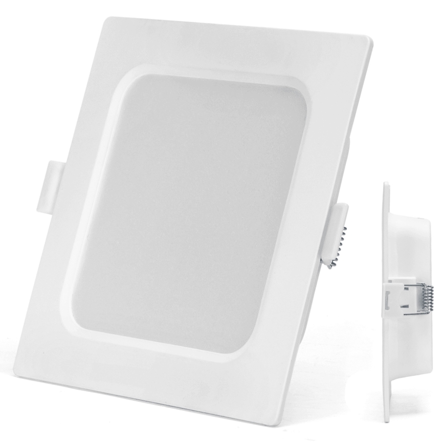 Aigostar - Lámpara empotrable LED/6W/230V 6500K 12x12 cm blanca