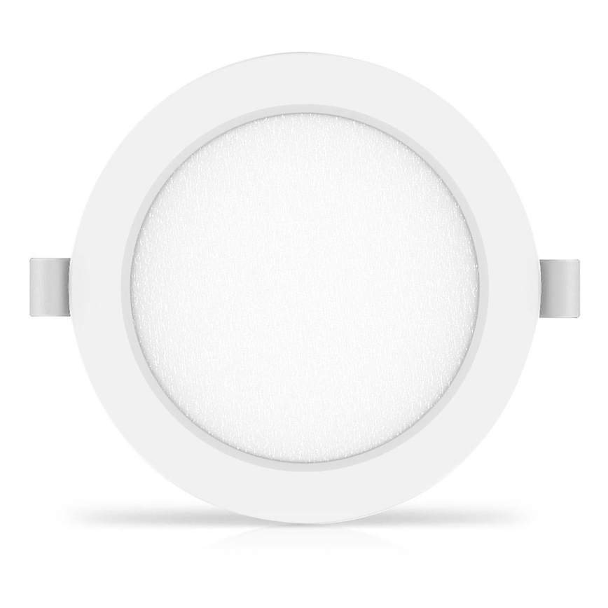 Aigostar - Lámpara empotrable LED LED/12W/230V 3000K diá. 17,5 cm blanco