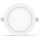 Aigostar - Lámpara empotrable LED LED/18W/230V 3000K diá. 27,5 cm blanco