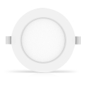 Aigostar - Lámpara empotrable LED LED/6W/230V 3000K diá. 11,8 cm blanco