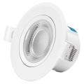 Aigostar - Lámpara empotrada LED 5W/230V 4000K - Ø 8,5 cm blanca