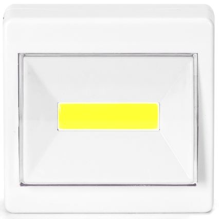 Aigostar - Lámpara nocturna portátil LED/3xAAA 6500K