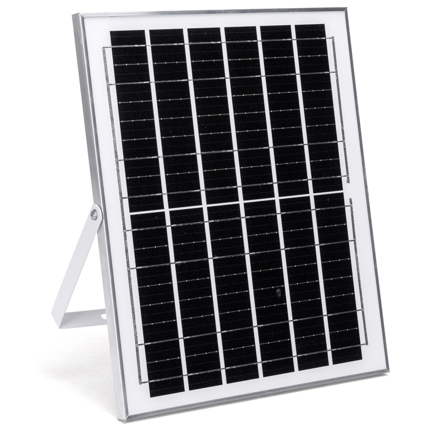 Aigostar - Lámpara solar LED 2xLED/70W/12V 12000 mAh 6500K diá. 12 cm + control remoto