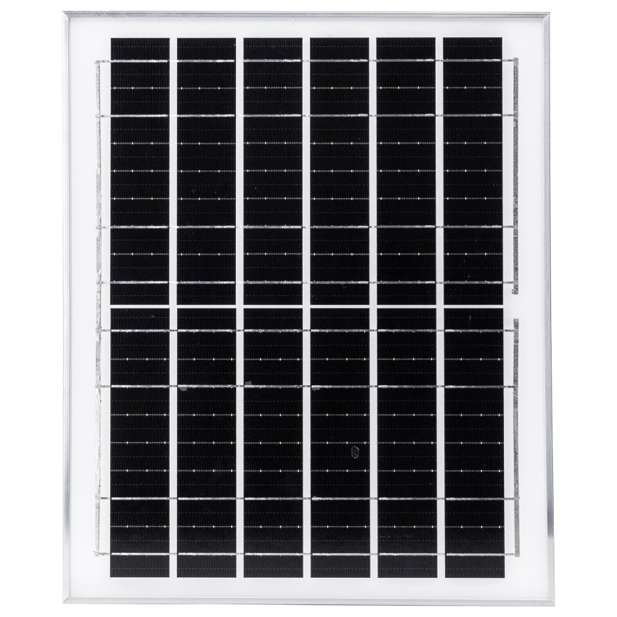 Aigostar - Lámpara solar LED 2xLED/70W/12V 12000 mAh 6500K diá. 23,5 cm + control remoto