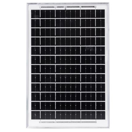 Aigostar - Lámpara solar LED con sensor 2xLED/35W/12V 6000 mAh 6500K diá. 15 cm + control remoto