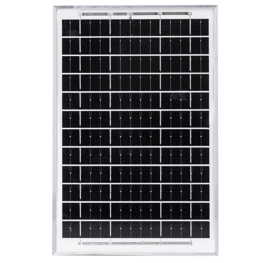 Aigostar - Lámpara solar LED con sensor 2xLED/35W/12V 6000 mAh 6500K diá. 15 cm + control remoto