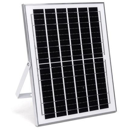 Aigostar - Lámpara solar LED con sensor 2xLED/70W/12V 12000 mAh 6500K diá. 12 cm + control remoto