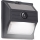 Aigostar - Lámpara solar LED con sensor LED/3,7V 6500K 500 mAh IP65 negro