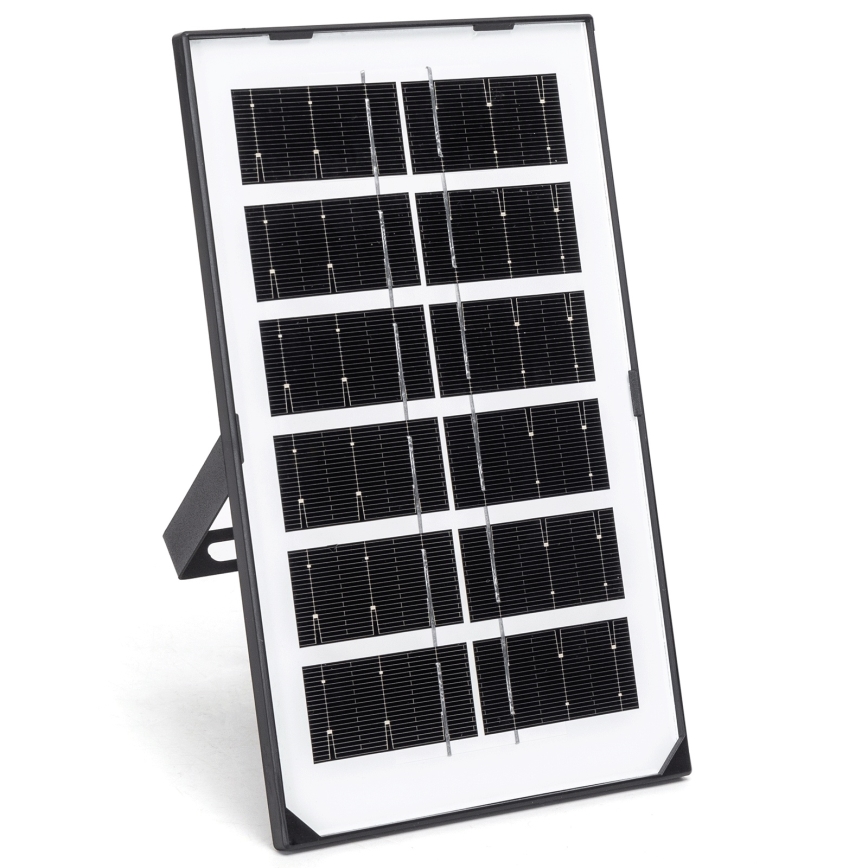 Aigostar - Lámpara solar LED con sensor LED/35W/12V 3000 mAh 6500K diá. 10 cm + control remoto