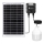 Aigostar - Lámpara solar LED con sensor LED/70W/12V 6000 mAh 6500K diá. 12 cm + control remoto