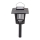Aigostar - Lámpara solar LED con una trampa para insectos LED/0,03W/1,2V 55,2cm negro 6500K 300 mAh IP44